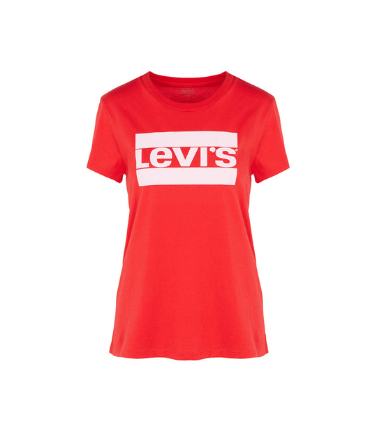 The Perfect Tee Logo - Brilliant Red