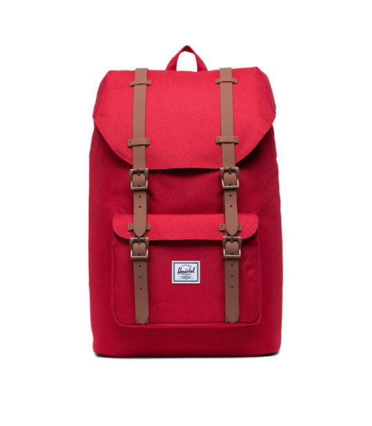 Little America Mid-Volume - Red/Saddle Brown