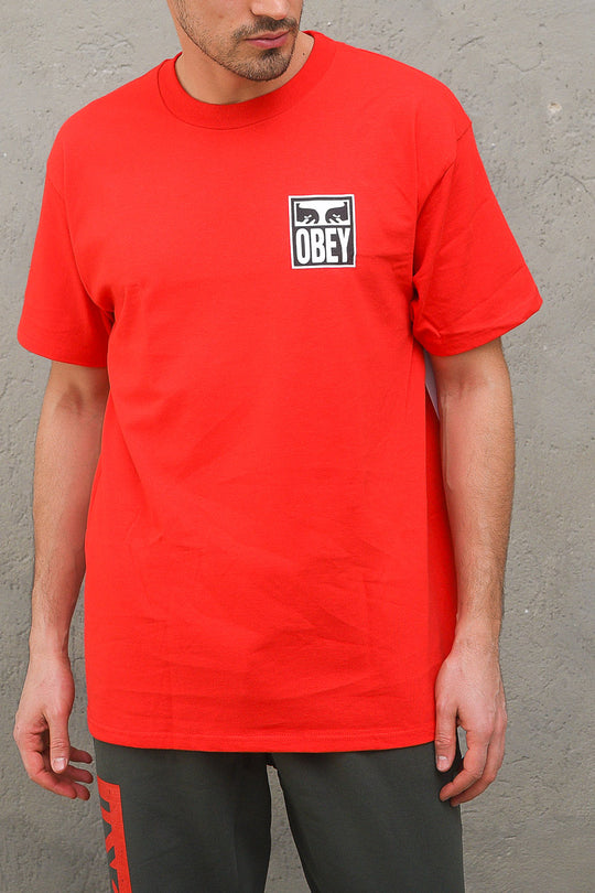 Obey Eyes Icon 2 Classic Tee - Red