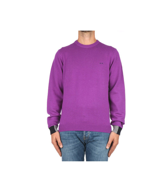 Round Solid Color Rib - Viola