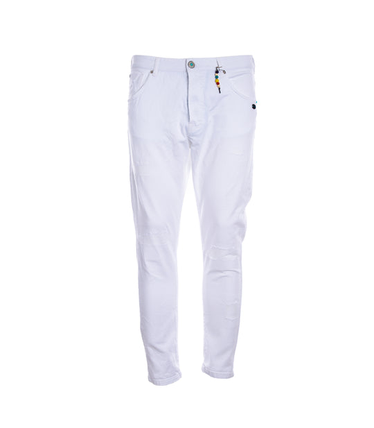 Pantalone Slim - Bianco