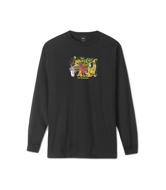 The Munchies L/S Tee - Black