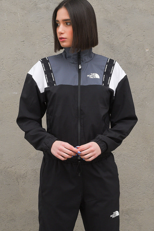 W Train N Logo Wind Jacket - Eu Tnf Black/vanadis Grey
