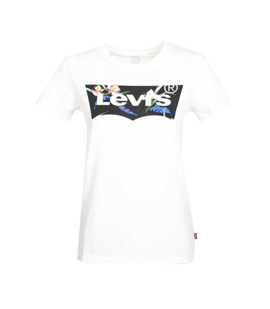 The Perfect Tee Floral - White