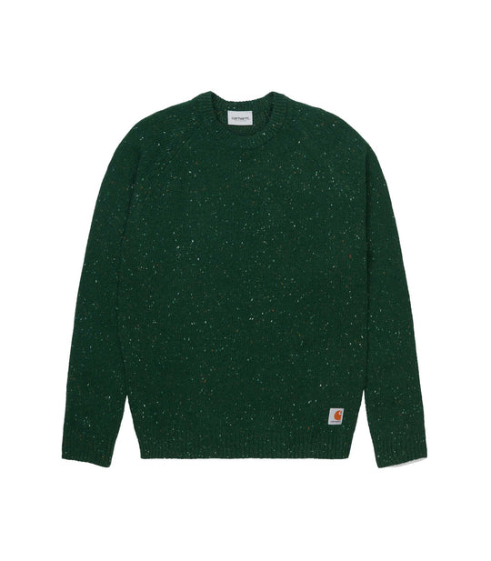 Anglistic Sweater - Bottle Green Heather