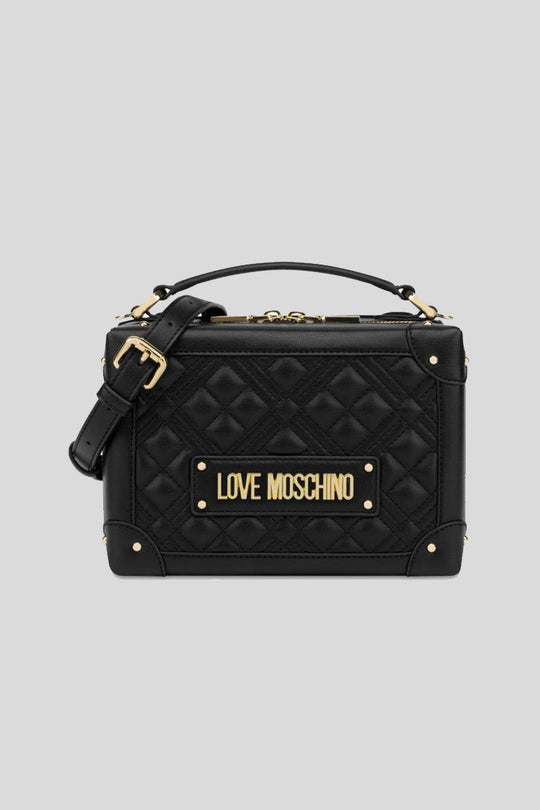 Borsa Quilted Nappa Pu - Nero