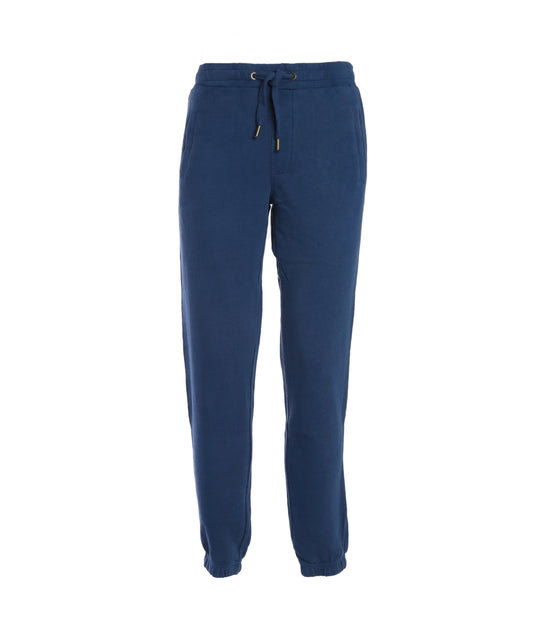 Pant Vintage Cotton Fl - Blue