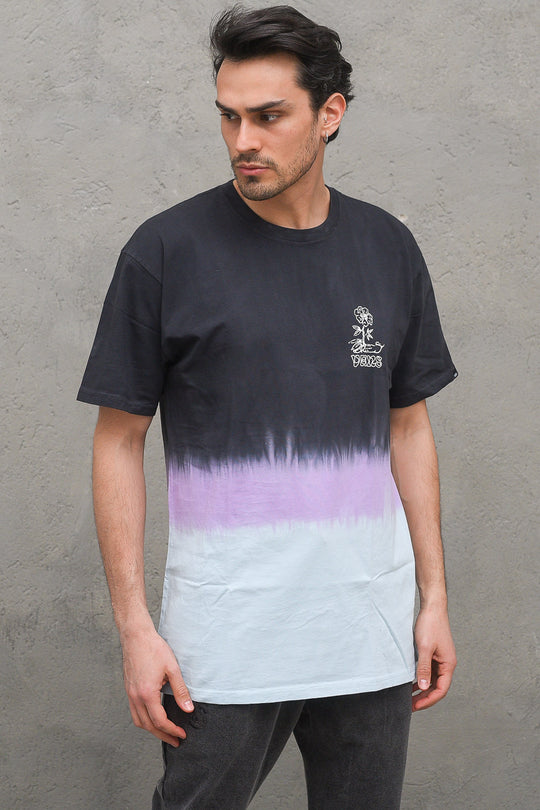 Mn New Age Tie Dye Ss Plume