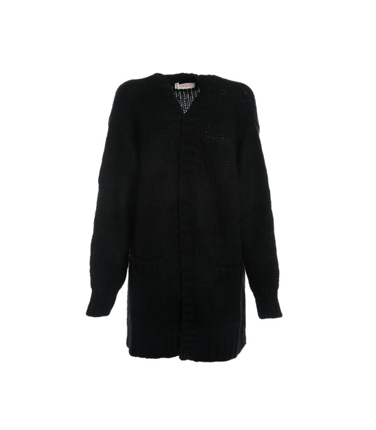 Cardigan Over - Nero
