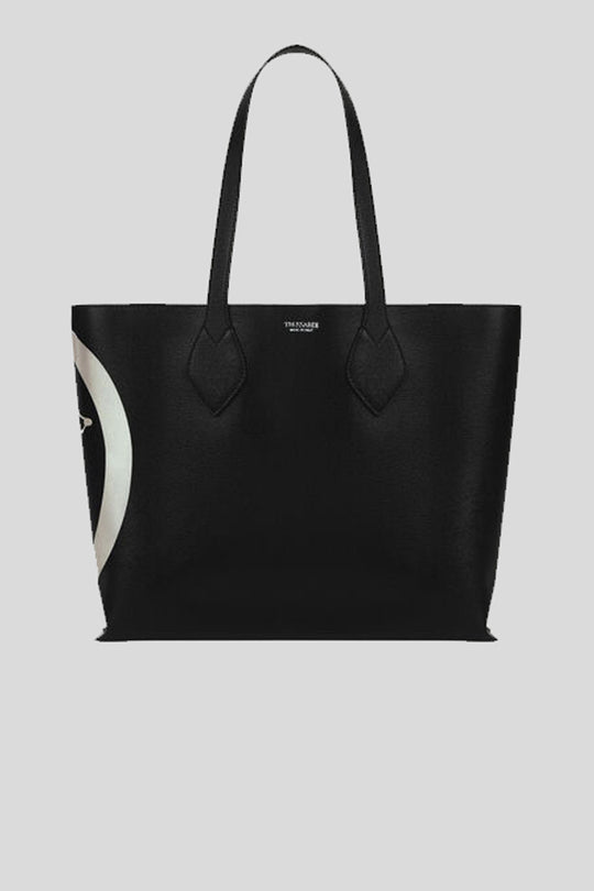 Logo Pop Shopping Md Saffiano - Nero