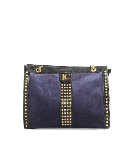 Kim Shopper Suede + Leather - Navy