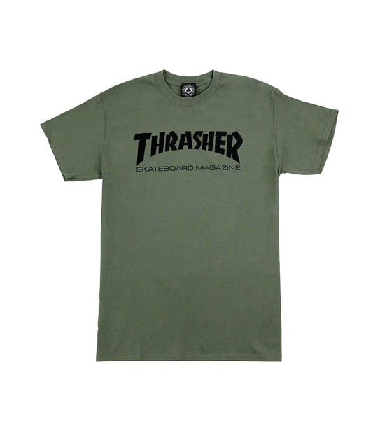 Thrasher Skatemag T-Shirt - Army Green