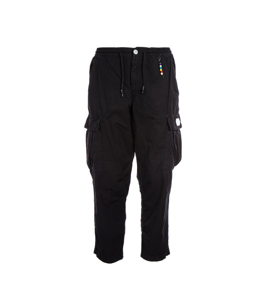 Pantalone Tascone Coulisse - Nero