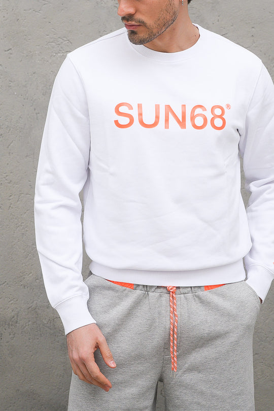 Round Detail Fluo Cotton - Bianco