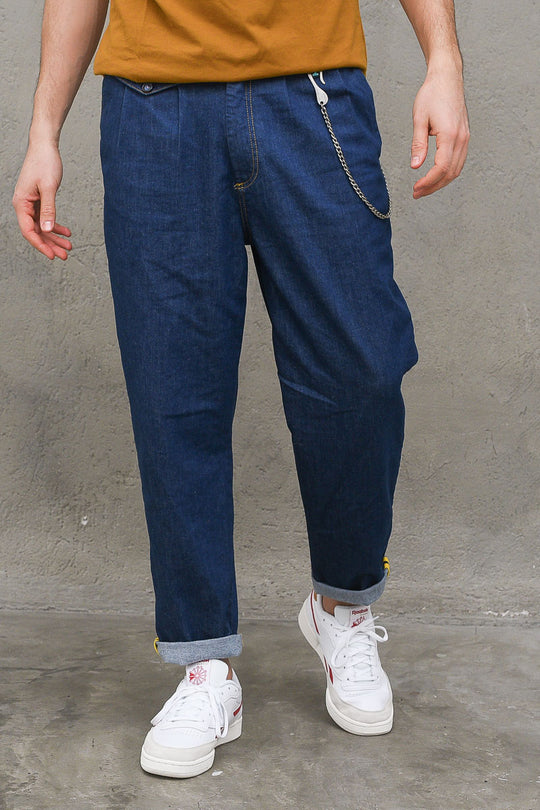 Pantalone Denim - Colore Unico