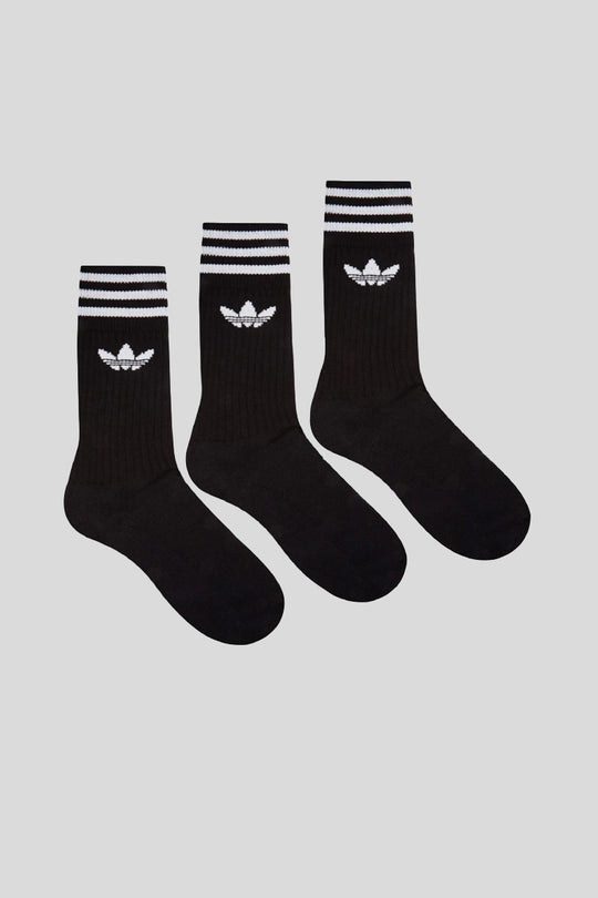 Solid Crew Sock - Black