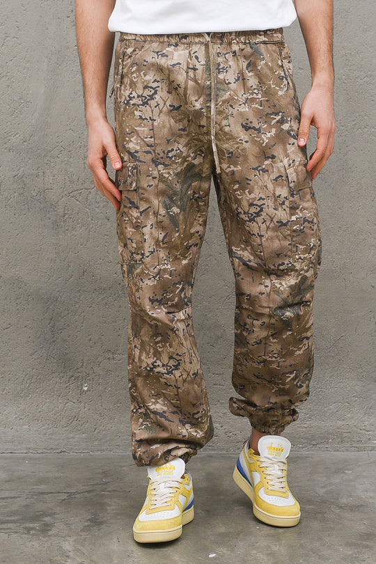 Cargo Jogger Camo Combi - Deser
