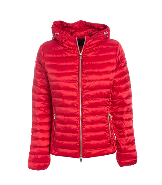 Carrie - Light Down Hoody Jkt - Haute Red