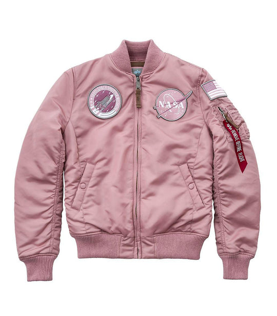 Ma-1 Vf Nasa Wmn - Silver Pink