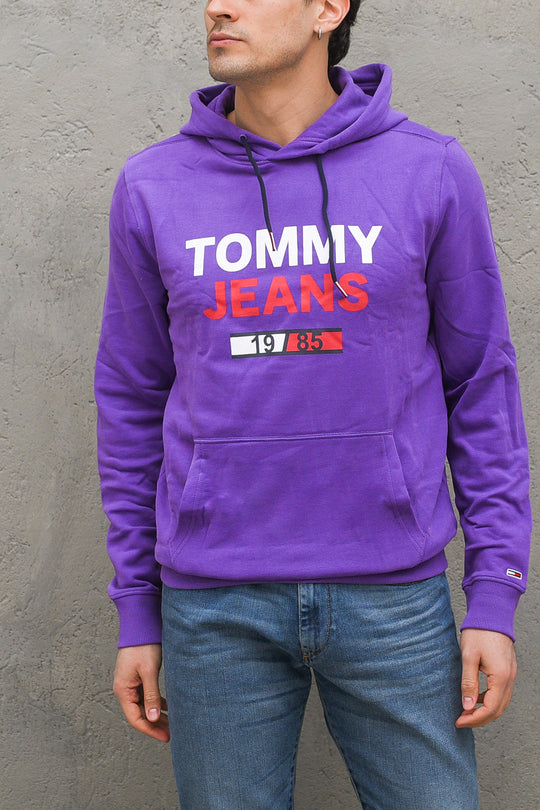 Tjm Essential Graphic Hoodie - Purple