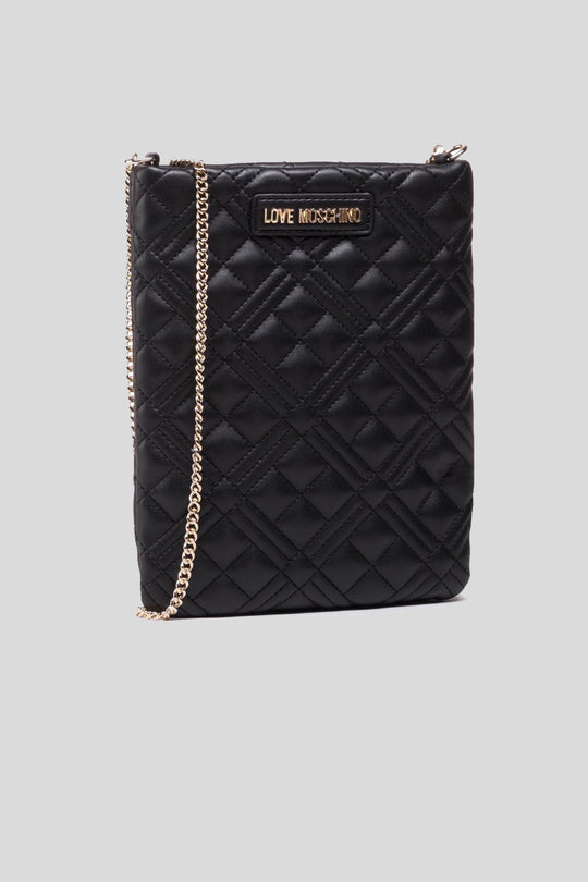 Borsa Quilted Nappa Pu - Nero