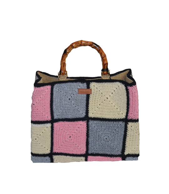 Tote Bag Crochet - Multicolor