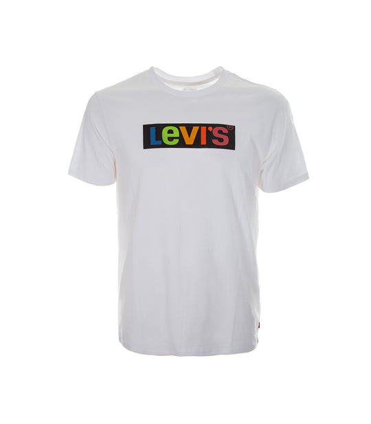 Graphic Set-in Neck - White