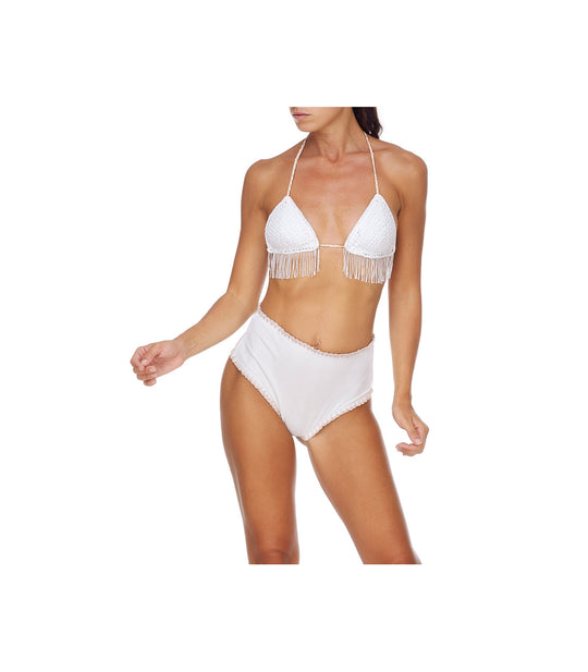 Triangle Bikini - White