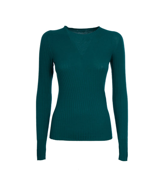 Girocollo Motivo Coste - Felce