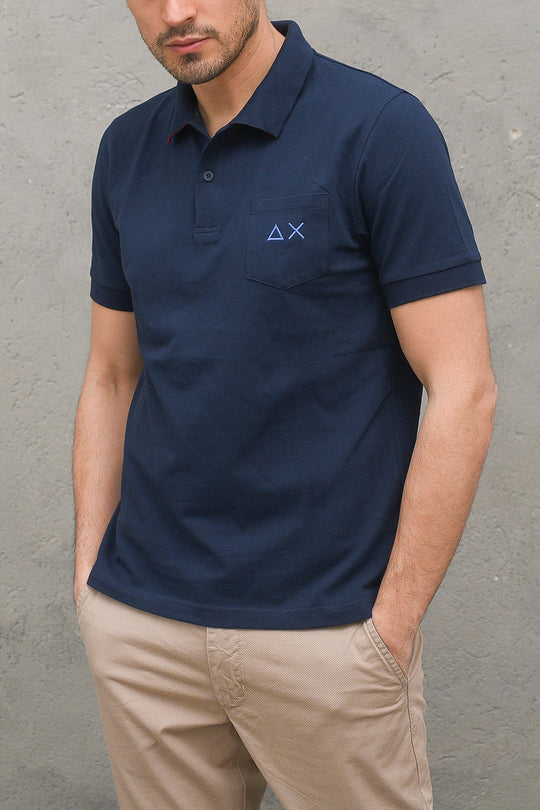 Polo Logo Solid El. - Navy Blue