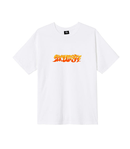 Flames Tee - White