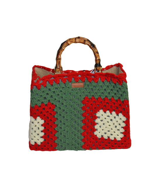 Tote Bag Crochet - Multicolor