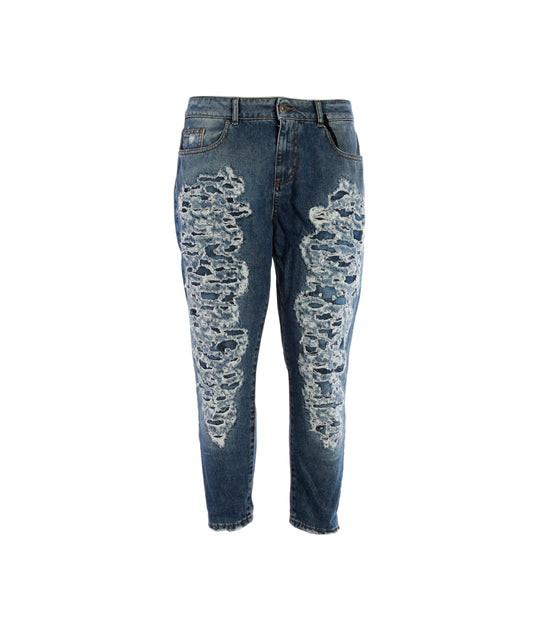 Jeans Rotto - Colore Unico