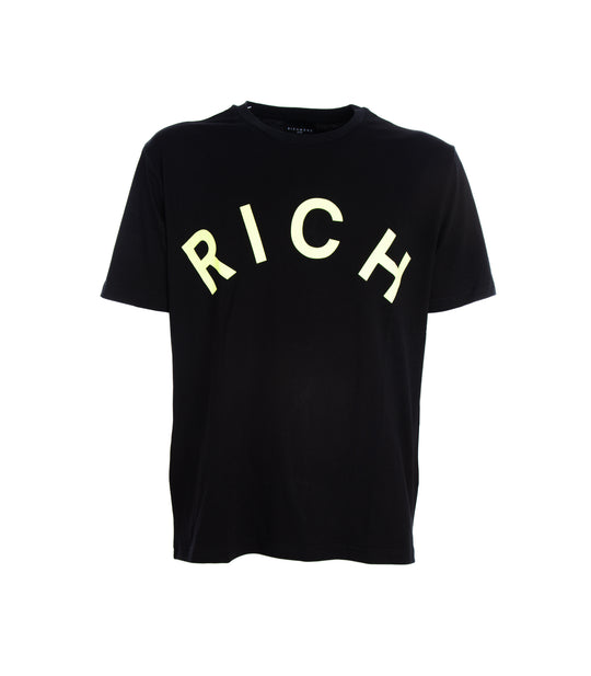 T-Shirt Fonseka - Black/Yellow Fluo