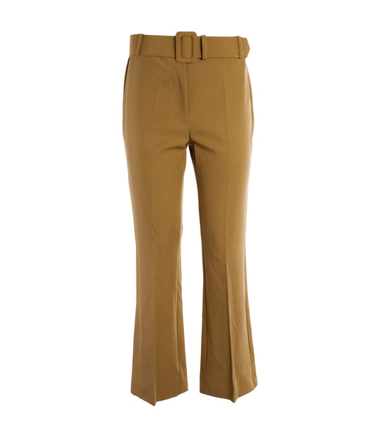 Pantalone Miniflaire Donna - Toast