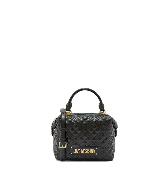 Borsa Quilted Nappa Pu - Nero