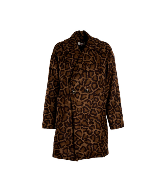 Cappotto Over Donna - Animalier
