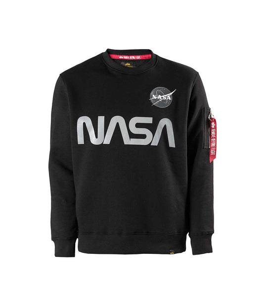 Nasa Reflective Sweater - Black