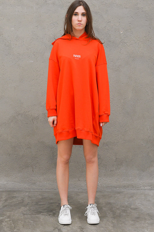 Felpa Abito - Papaya