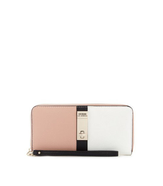 Asher Slg Large Zip Around - Rose Multi