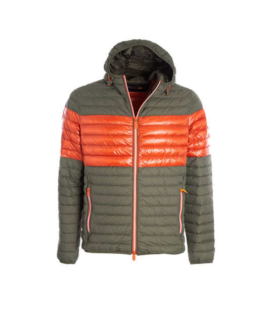 Larry Light Down Hoody Jacket - Kalamata/Koy