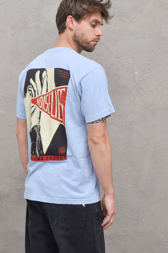 Gimme Some Truth Organic Superior Tee - Grey