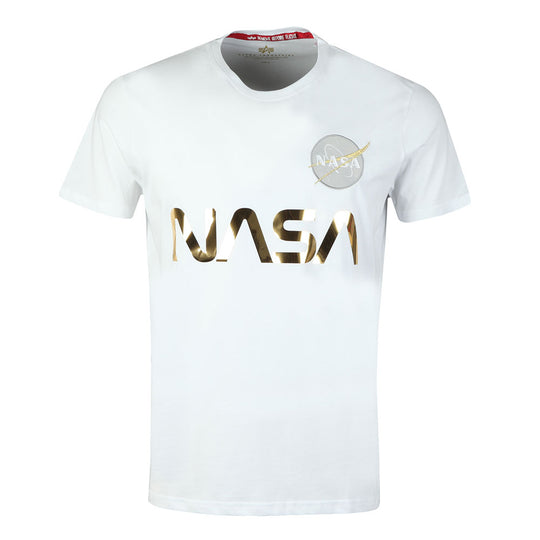 NASA REFLECTIVE T - WHITE GOLD
