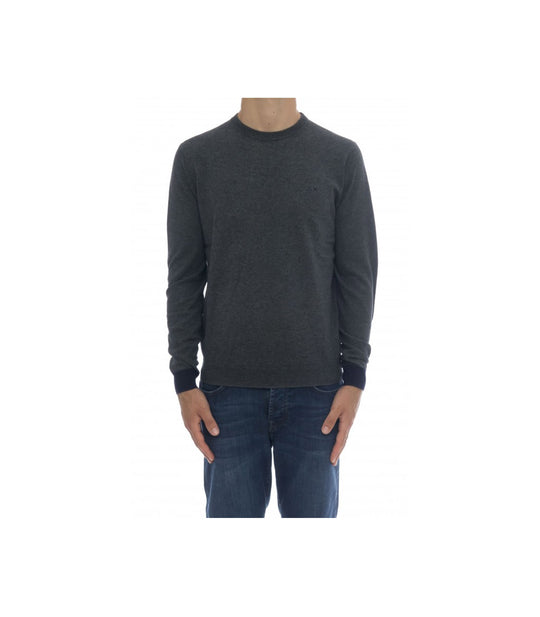 Round Solid Color Rib - Grigio Scuro