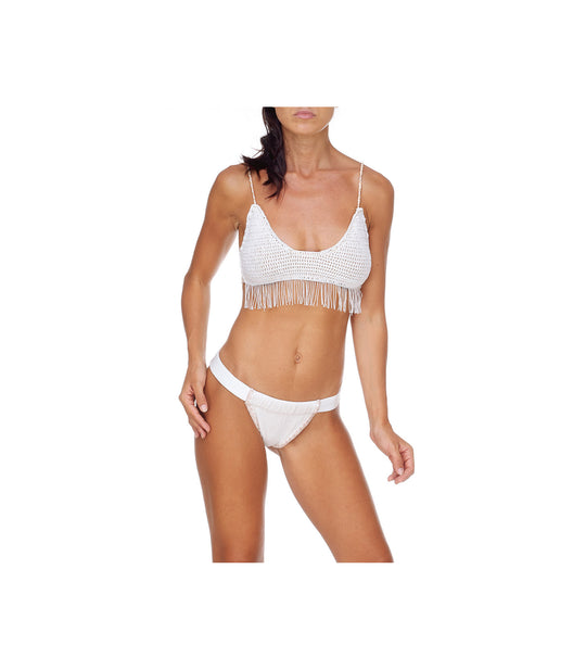 Bandeau Bikini - White