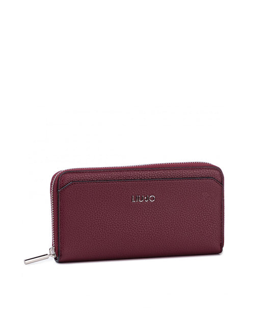 Xl Zip Around - Ruby Wine