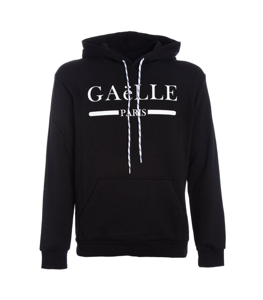 Felpa Capp+Marsupio M/L + Stampa - Nero