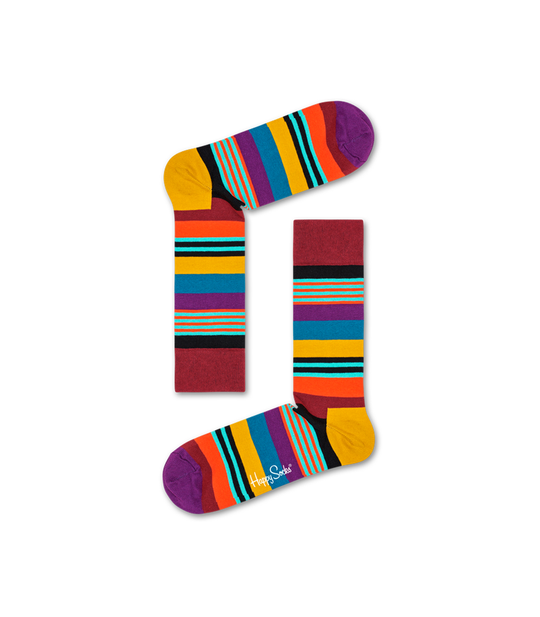 Multi Stripe Sock