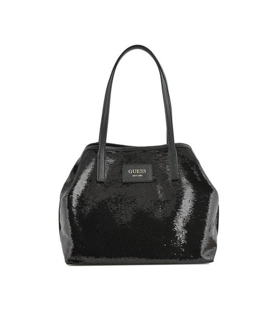 Vikky Tote - Black Shine