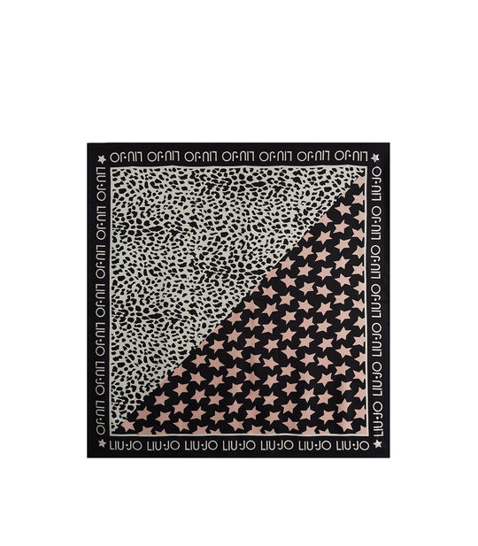 Ecs Foulard 120x120 D - Nero